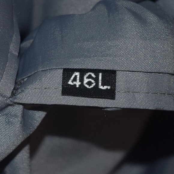 REED ST JAMES Men's Suit Jacket Coat 46L Pants Sz 36 x 30 Gray Pin-Stripe - Picture 14 of 16